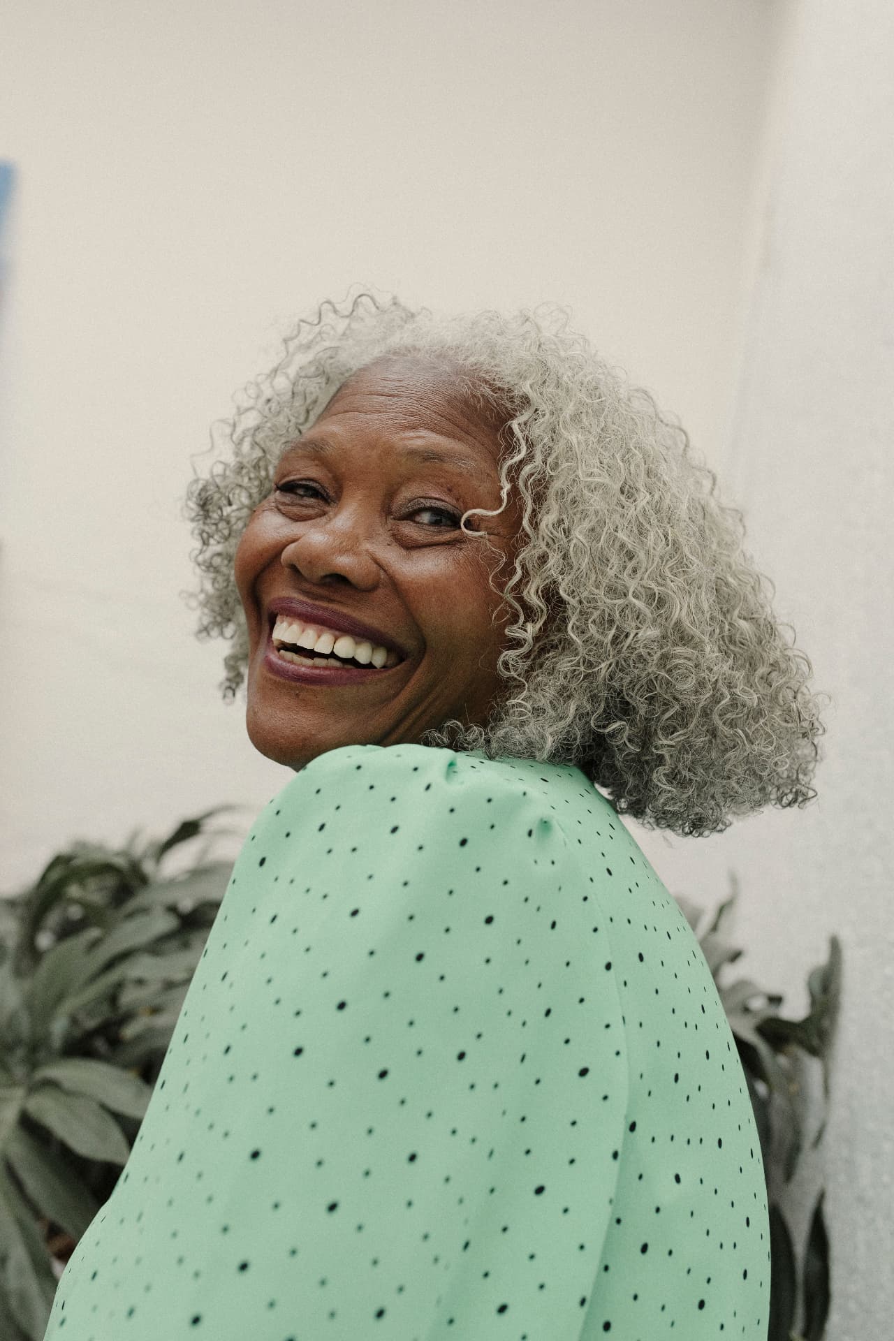 Smiling senior woman after a guided Tucson senior transition